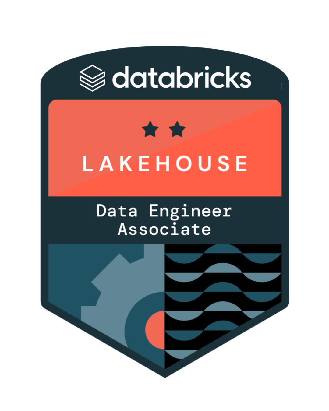 Badge da certificação Databricks: Databricks Certified Data Engineer Associate