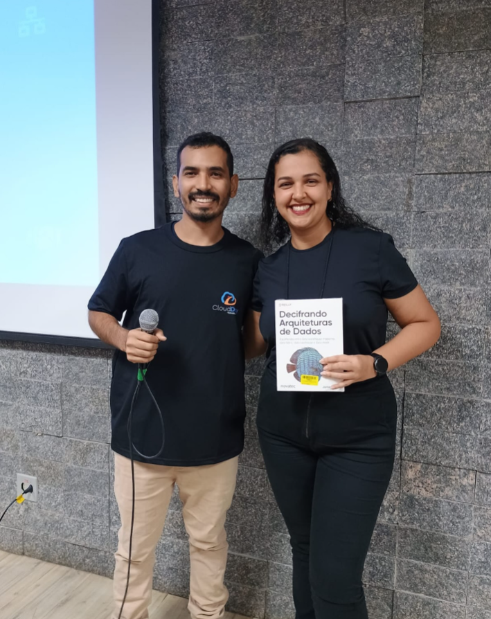 CloudDay, doação do livro Decifrando Arquiteturas de Dados